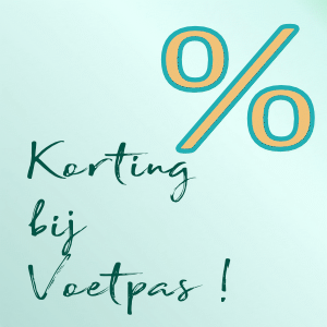 Korting met de Voetpas